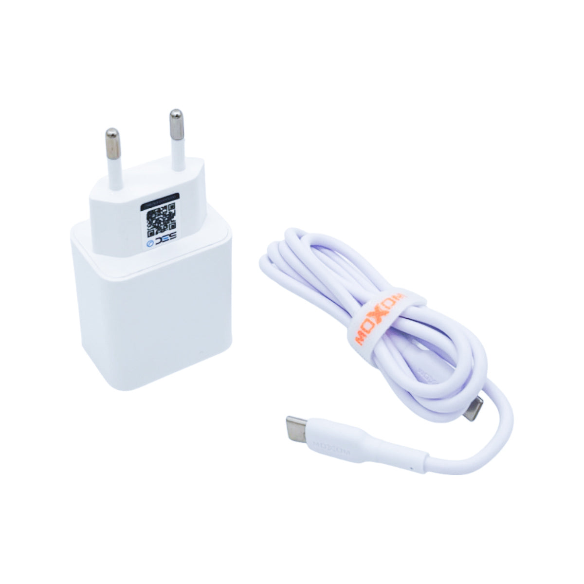 Cargador USB 3.0 18W PD Tipo C 20W + Cable Tipo C a Tipo C