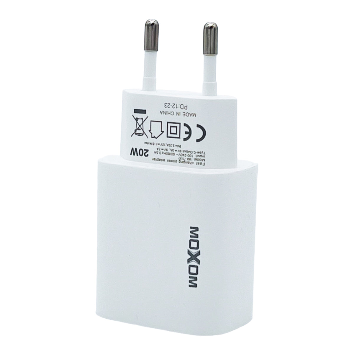 Cargador Tipo C 20W Carga Rápida